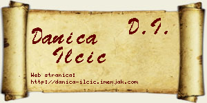 Danica Ilčić vizit kartica
